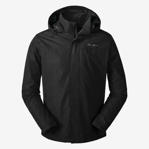 Eddie Bauer Rainfoil Packable Jacket - Black